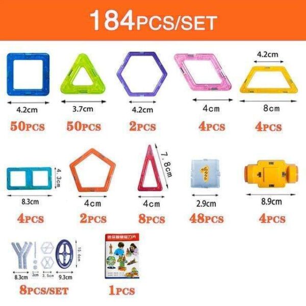 Magnetic Building Blocks DIY Magnets Toys For Kids Designer Construction Set Gifts For Children Toys - Image 6