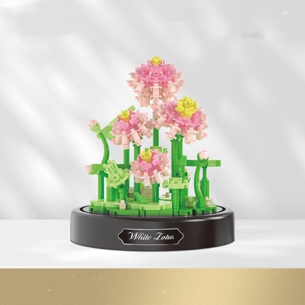 Small Particle Assembly Rose Decoration Toys - Image 6