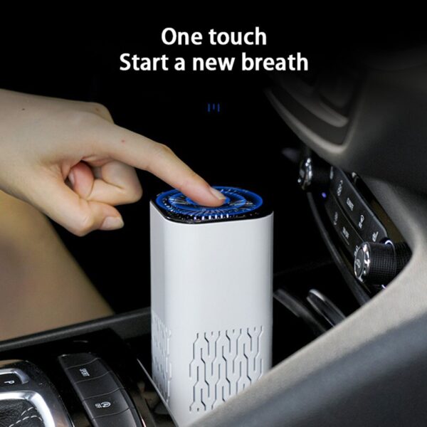 Car Air Purifier Portable Negative Ion Generator Remove Formaldehyde Dust Smoke Air Freshen Washer For Home Car - Image 3