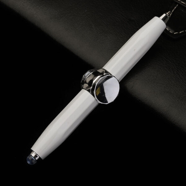 Creative Multi-Function LED Pen Spinning Decompression Gyro Metal Ballpoint Pen Fashion Office School Supplies Writing Pens - Image 6