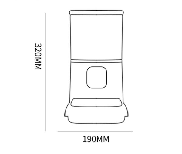 Pet Automatic Feeder Large Capacity Smart Voice Recorder APP Control Timer Feeding Cat Dog Food Dispenser With WiFi Pet Bowl - Image 6