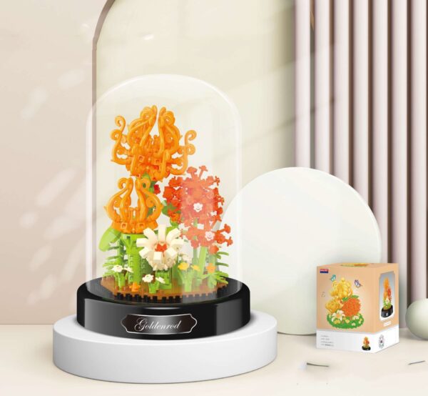 Small Particle Assembly Rose Decoration Toys - Image 10