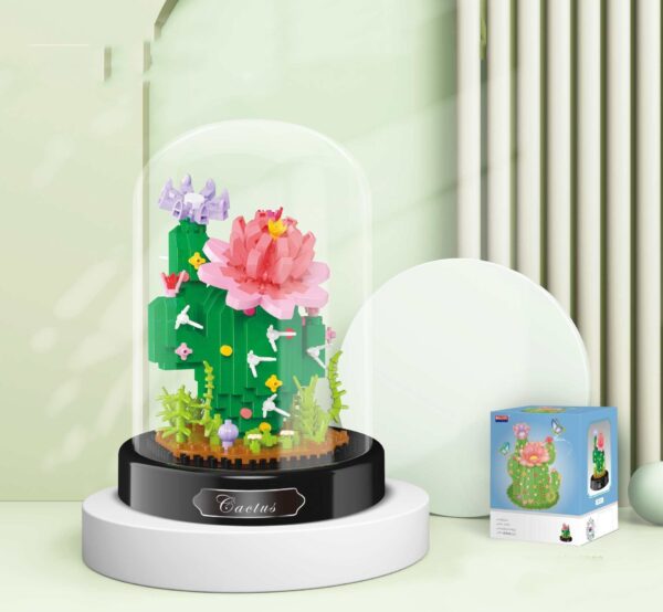 Small Particle Assembly Rose Decoration Toys - Image 3
