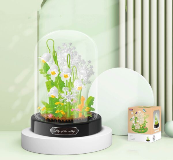 Small Particle Assembly Rose Decoration Toys - Image 9